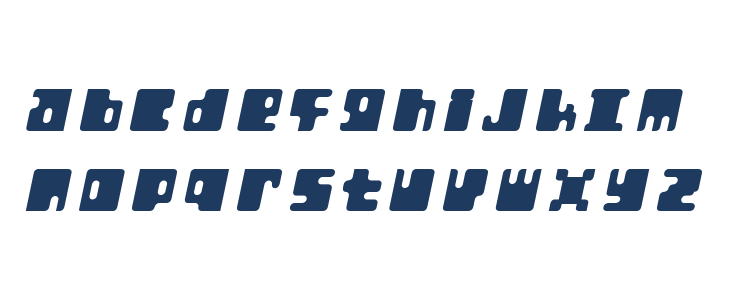 Orthotopes Italic Lowercase