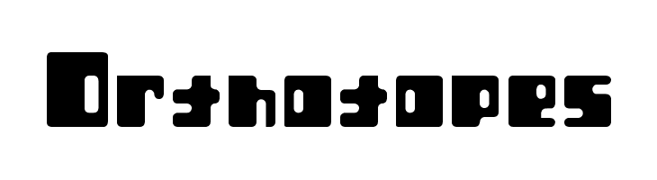 Orthotopes  baixar fontes gratis