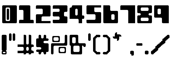 Orthotopes Font OTHER CHARS