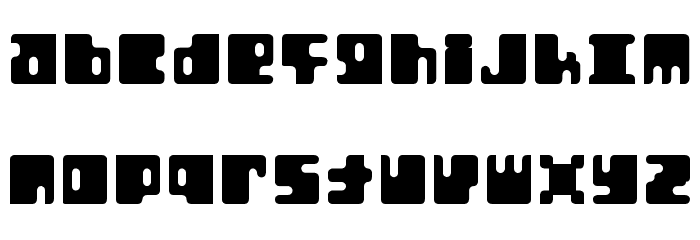 Orthotopes Font LOWERCASE
