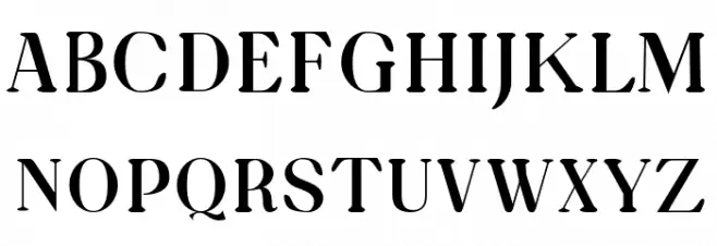 Orthoventional Upright Fonte MAIÚSCULAS