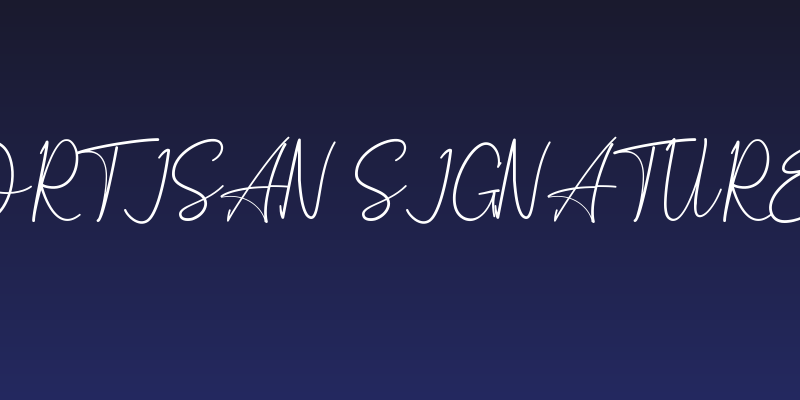 Ortisan Signature Social Header