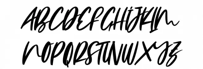 Ortizan Waves Font Litere mari