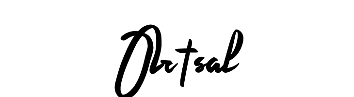 Ortsal  font caratteri gratis