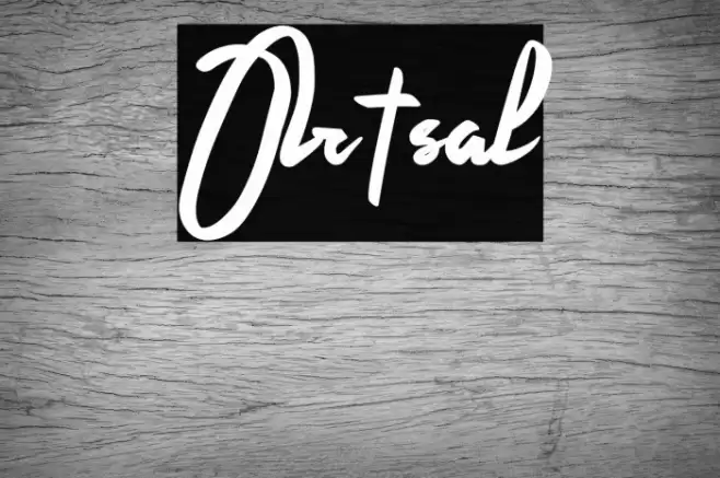 Ortsal Font examples