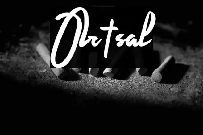 Ortsal Font examples