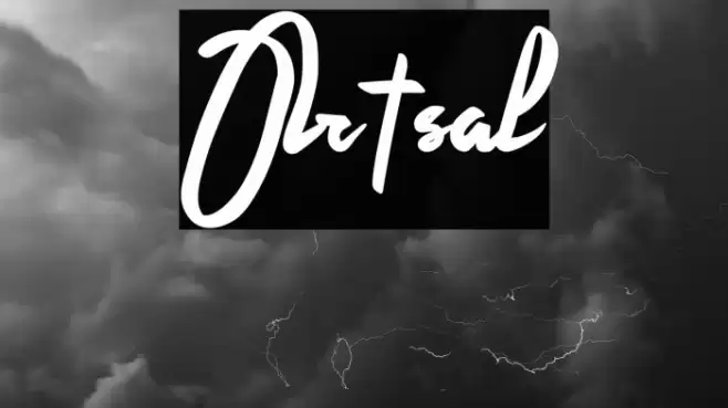 Ortsal Font examples