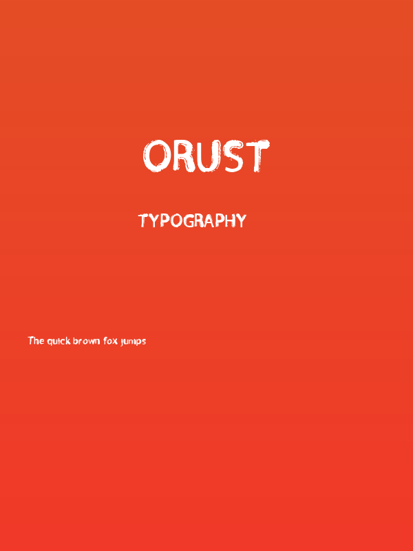 Orust Poster