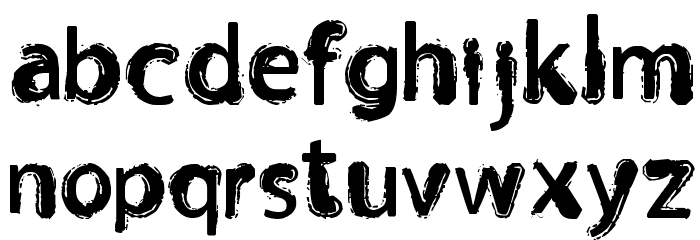 Orust フォント 小文字