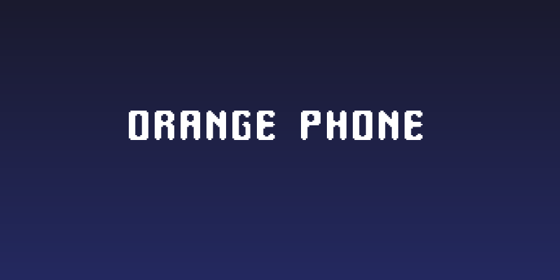 orange phone Social Header