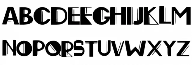 original_font Font Litere mari