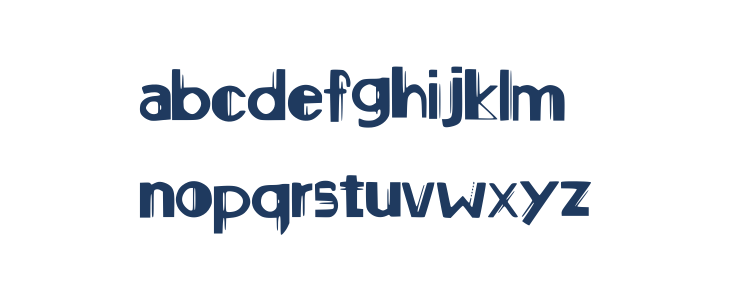 original_font Lowercase
