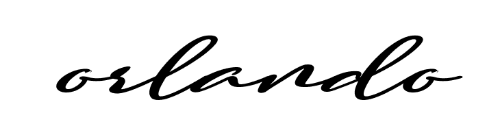 orlando  Frei Schriftart Herunterladen