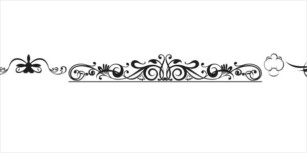 ornaments labels and frames Logo