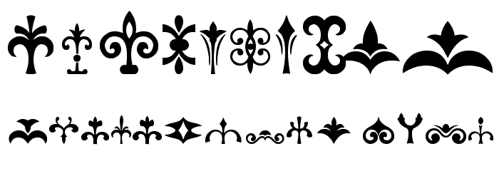 ornaments Font OTHER CHARS