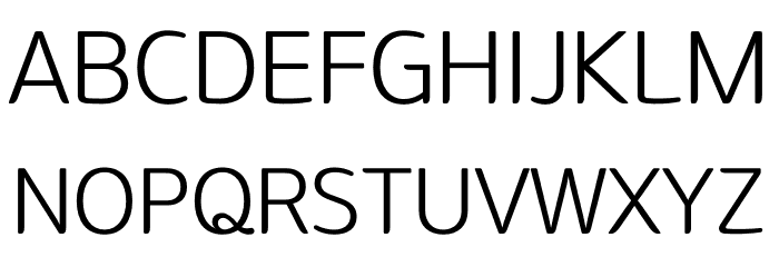 OSeong and HanEum Regular 字体 大写