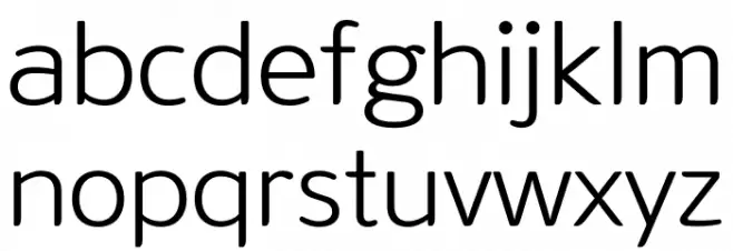 OSeong and HanEum Regular 字体 小写