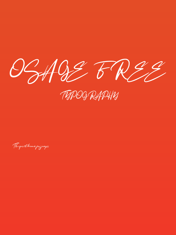 Osage FREE Poster