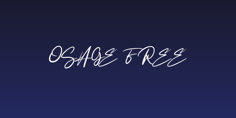 Osage FREE Social Header