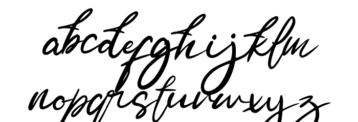 Osage FREE Font LOWERCASE