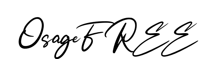 OsageFREE  font caratteri gratis