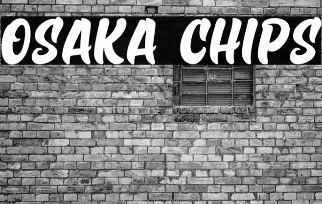 Osaka Chips Font examples