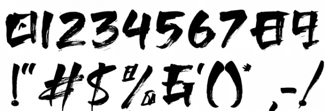 Osake  Font OTHER CHARS