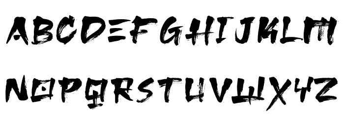 Osake Font LOWERCASE