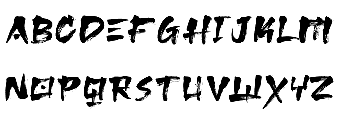 Osake Font LOWERCASE