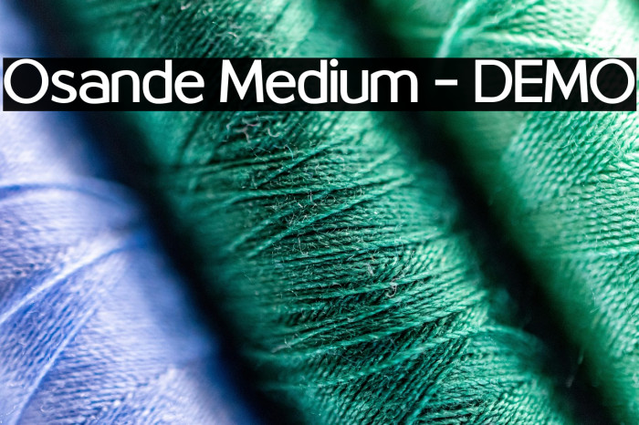Osande Medium - DEMO Example 2