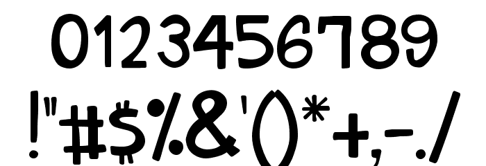 Oscar Bravo Regular Font OTHER CHARS