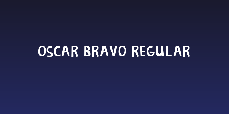 Oscar Bravo Regular Social Header