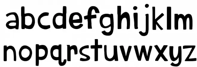 Oscar Bravo Regular خط أحرف صغيرة