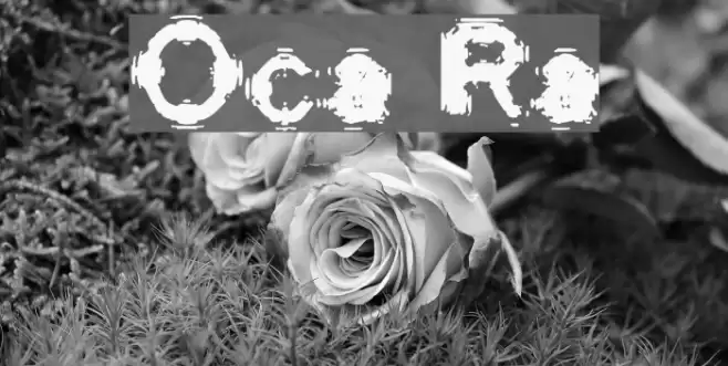 Oscillate Regular Font examples