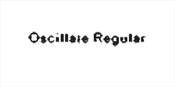 Oscillate Regular Logo