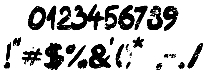 Oscuro Club Font OTHER CHARS