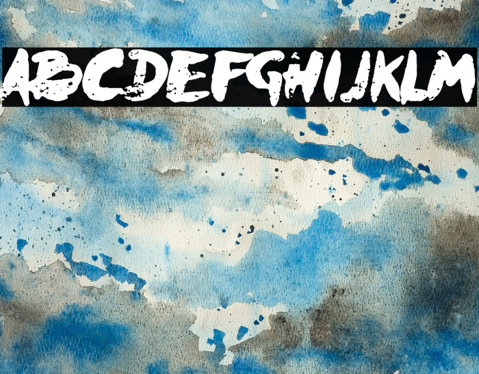Oscuro Club Font examples