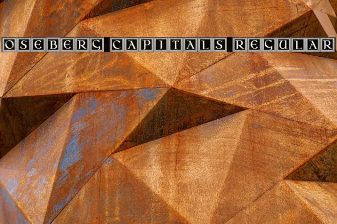 Oseberg Capitals Regular Example 1