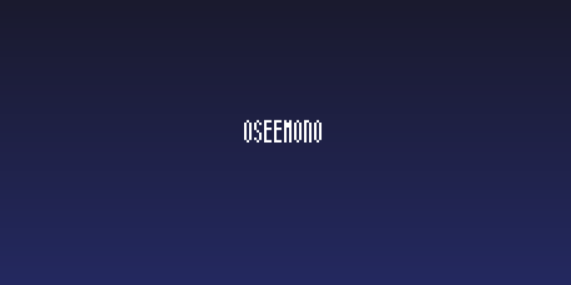 OseeMono Social Header