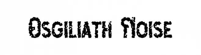 Osgiliath Noise  baixar fontes gratis
