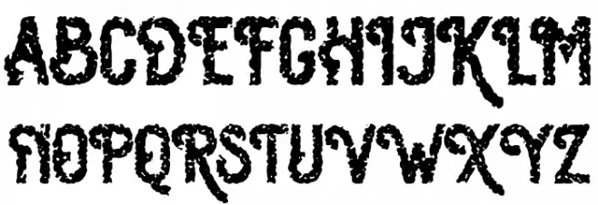 Osgiliath Noise Schriftart Groß