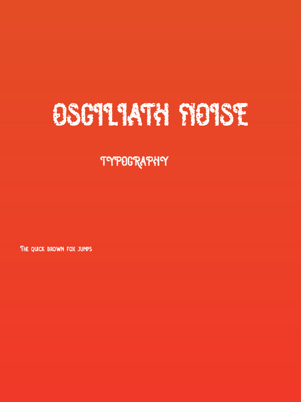 Osgiliath Noise Poster