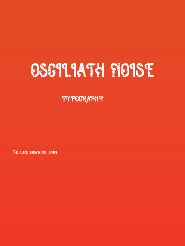 Osgiliath Noise Poster