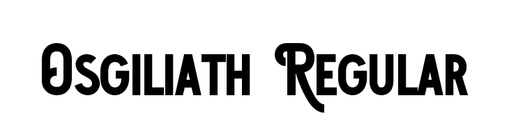 Osgiliath Regular  Free Fonts Download