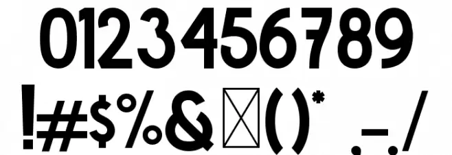 Osgiliath Regular Font OTHER CHARS