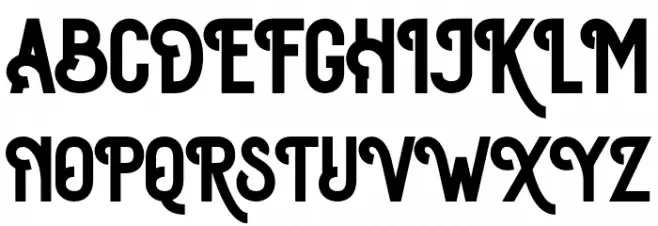 Osgiliath Regular フォント 大文字
