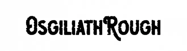 Osgiliath Rough  baixar fontes gratis