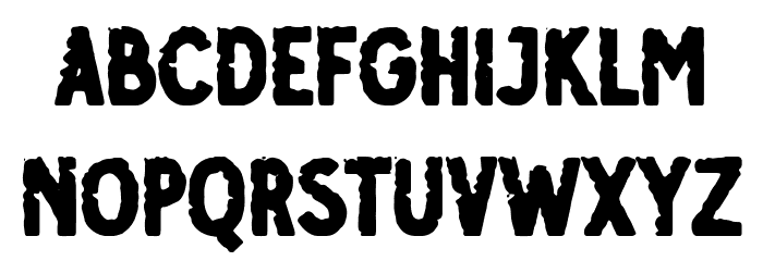 Osgiliath Rough Font LOWERCASE