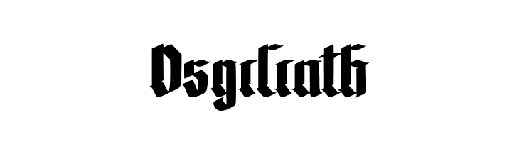 Osgiliath  Frei Schriftart Herunterladen