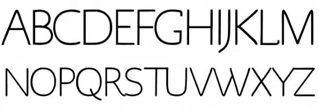 Osgood Sans 字体 大写